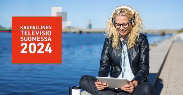 Uusi julkaisu: Kaupallinen televisio Suomessa 2024