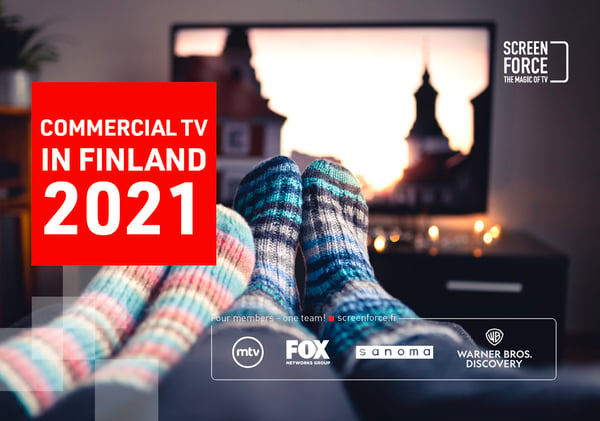 Kaupallinen televisio Suomessa 2021 -julkaisu myös englanniksi