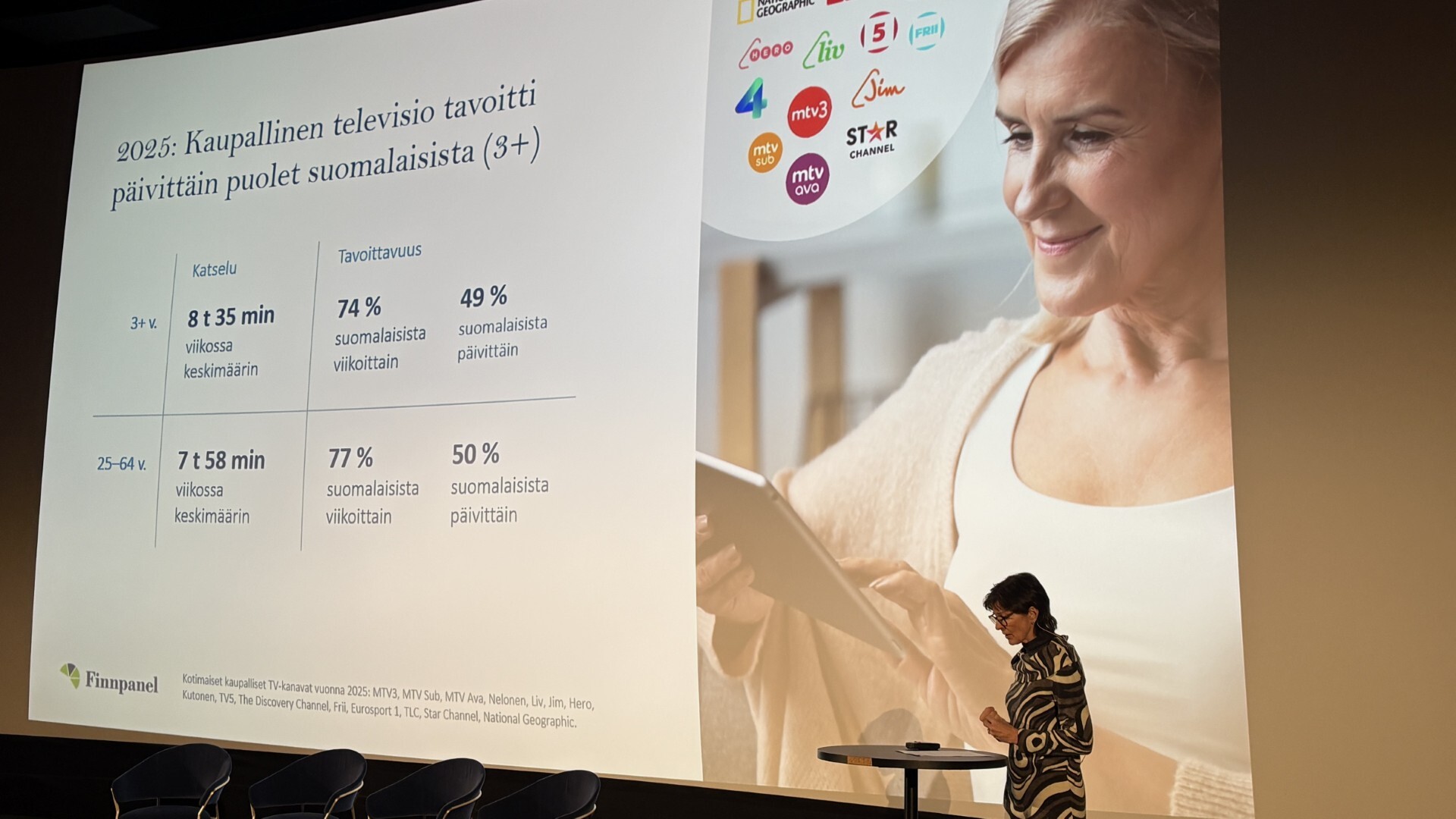 Tv-vuositilaisuus 2025: katselu monimuotoistuu